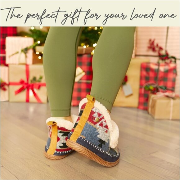 Women Alpine Moritz Outdoor Arch Support House Comfortable Shoe Bootie Slipper - Picture 6 of 6